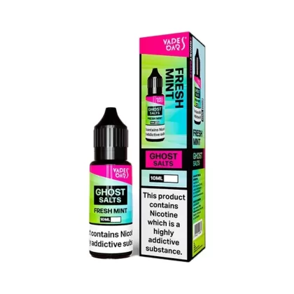 Vapes Bars Ghost Salts Fresh Mint E Liquid 10ml - Nicotine Strength#20mg>10mg
