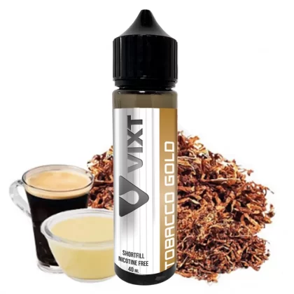 Vixt Tobacco Gold 40ml – vape juice utan nikotin