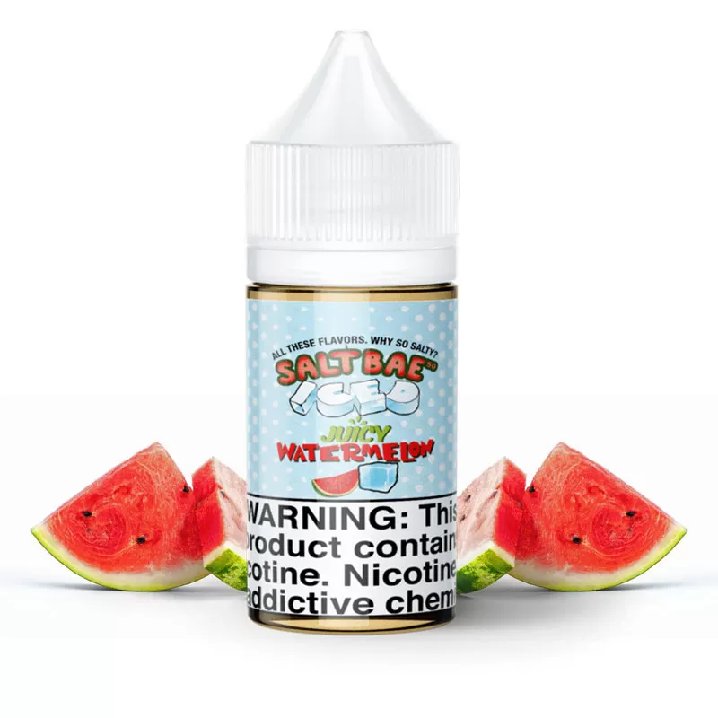 ICED Juicy Watermelon – Saltbae50 – 30ml (25mg, 50mg) Nicotine