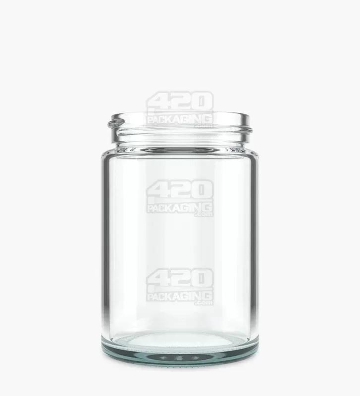 Straight Sided Clear Glass Jars | 50mm – 5oz – 100 Count