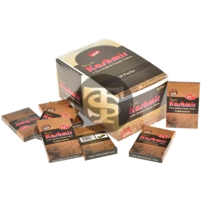 Kashmir Pre-Rolled Classic Tubes $1.79 Unbleached 30 Packs of 6 - Vape Store