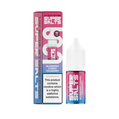 Blueberry Cherry Cranberry Nic Salt E-Liquid by Super Salts