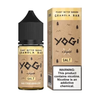 Yogi Salt E-Liquid – Peanut Butter Banana Granola Bar 30ml