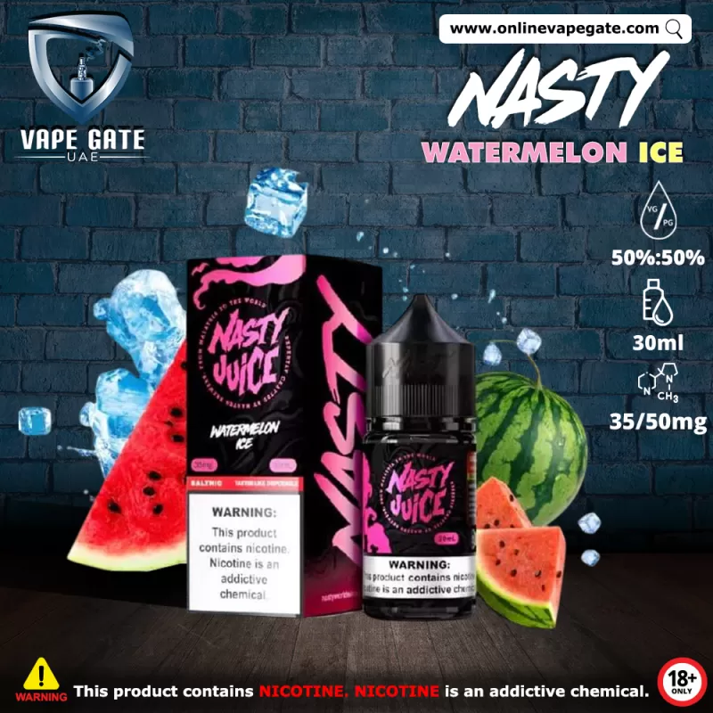 Watermelon Ice - Nasty 30ml - 35 mg