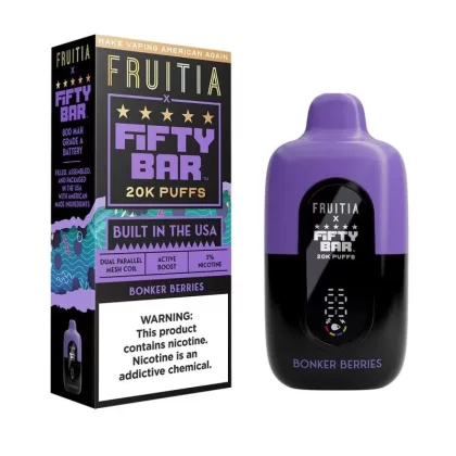 Fruitia Bonker Berries by Fifty Bar 20k