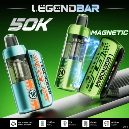 Legend Bar 50K - Sour Blue Razz Iced