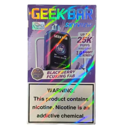 Blackberry Fcuking Fab – Geek Bar Skyview 25000 - Ejuicewarehouse