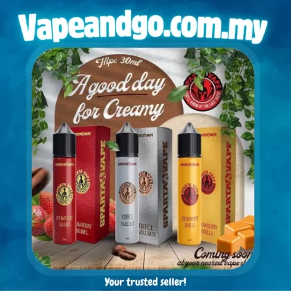 Sparta Vape HTPC 30ml - Vapeandgo Com My