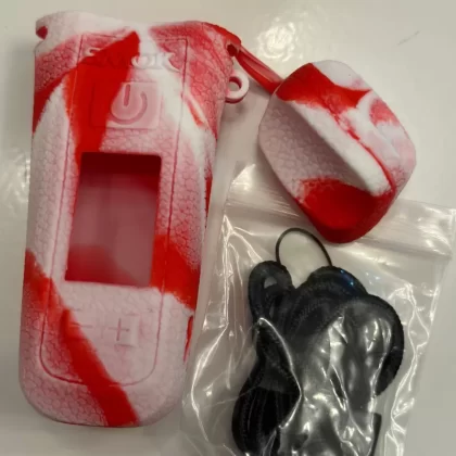 Smok RPM 2 Silicon Case - Red w/ green