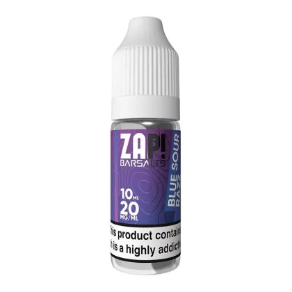 Blue Sour Razz By Zap Bar Salts 10ml
