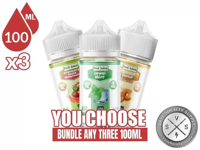 Pod Juice Bundle 3x100ml (300ml)