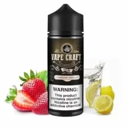 Strawberry Lemonade E-Liquid by Vape Craft - Size#120ml~Nicotine#0MG>3MG>6MG>12MG