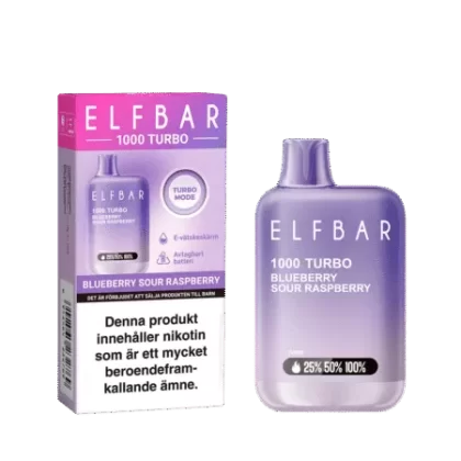 Elfbar Turbo Blueberry Sour Raspberry 20mg
