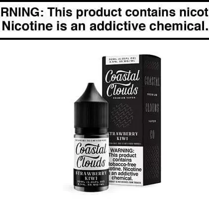 STRAWBERRY KIWI BY COASTAL CLOUDS TFN SALTS 30ML - Vapejuice