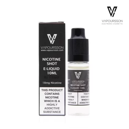 Vapoursson Nicotine Shot – 18mg 10ml Bottle | Cigee