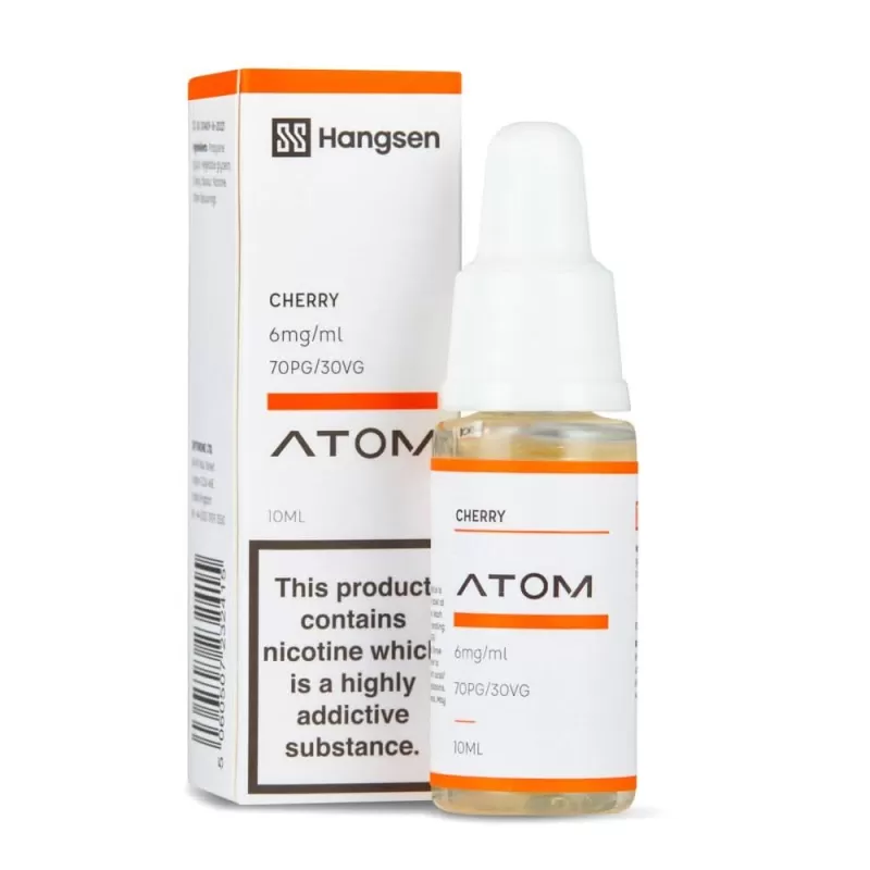 Cherry E-Liquid Atom Series by Hangsen (10ml) - 6mg