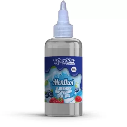 KINGSTON BLUEBERRY RASPBERRY MENTHOL 500ML SHORTFILL E-LIQUID
