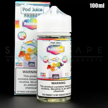 Pod Juice – Rainbow Freeze Eliquid 100ml