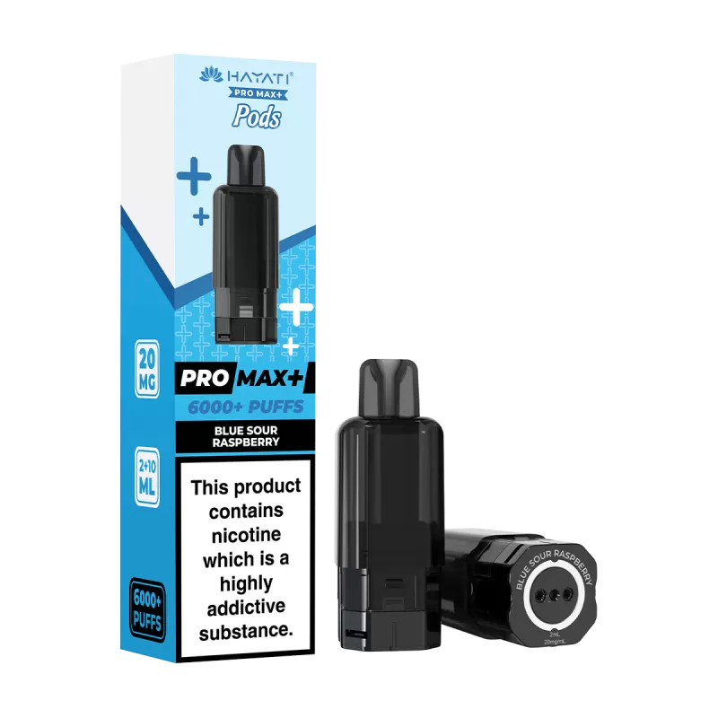 Blue Sour Raspberry Hayati Pro Max+ Refill Pack - Vapeshop Co