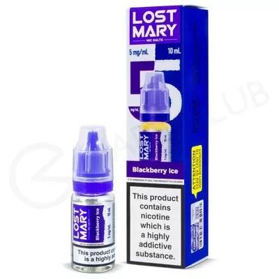 Blackberry Ice Nic Salt E-Liquid by Lost Mary - Ecigpremium
