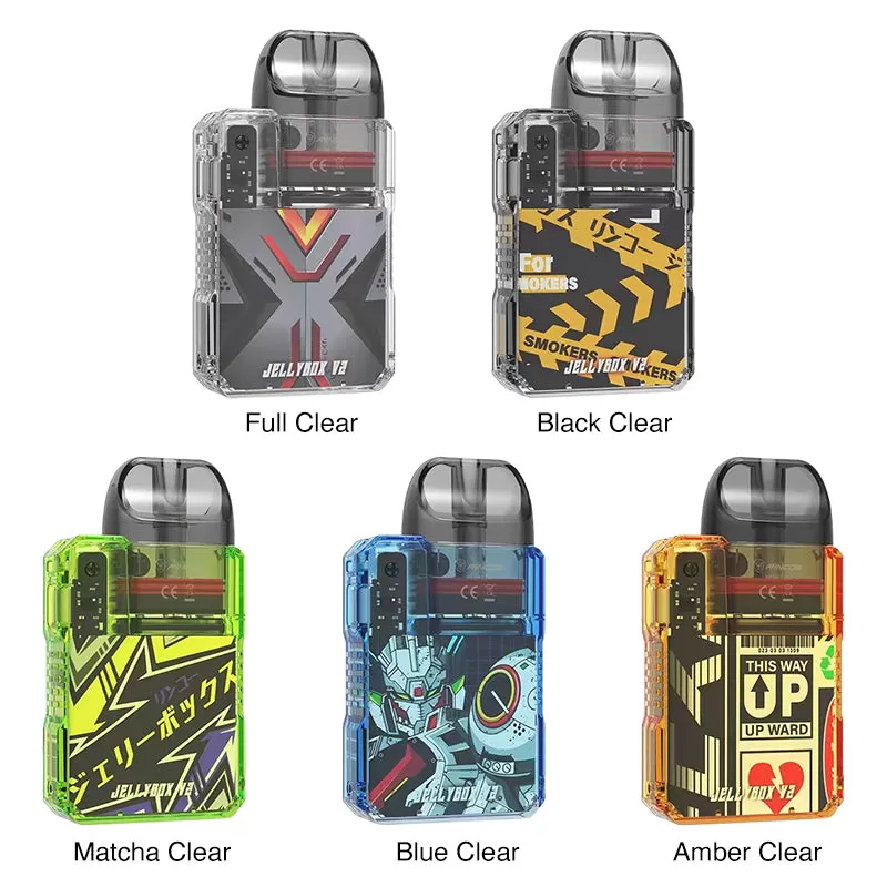 Rincoe Jellybox V2 Pod Kit 850mAh - Full Clear - Image 2