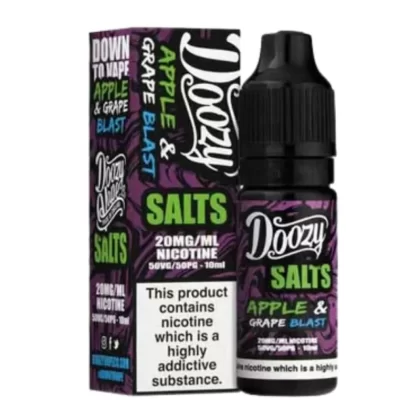 Apple and Grape Blast Nic Salt E-Liquid by Doozy Vape Co (10ml) - 10mg