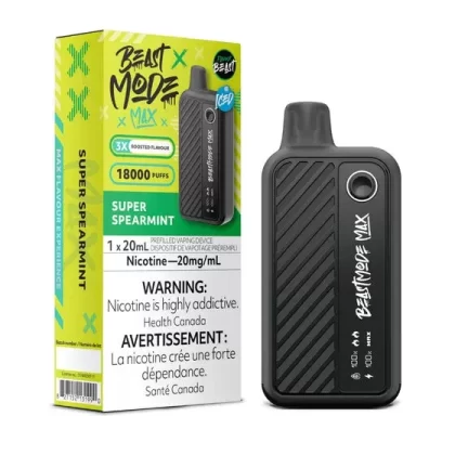 Flavour Beast Beast Mode Max 18K Disposable – Super Spearmint