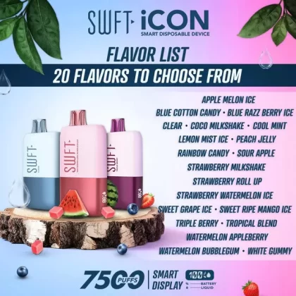 SWFT iCON 7500 - Lush Ice - Skullvaping