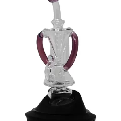 Iridescent Glass : Superior Floater Puffco Peak Attachment – Purple Rain - Ejuicewarehouse