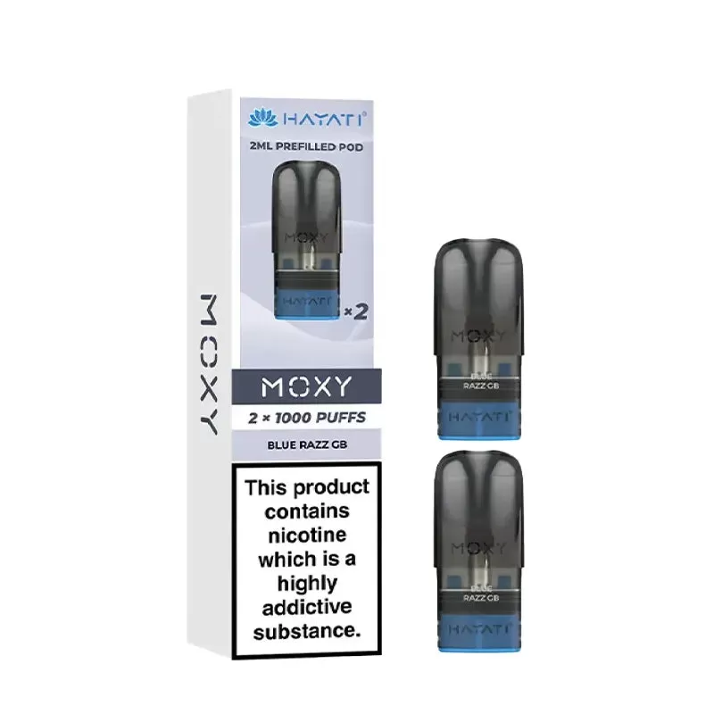 Hayati Moxy Prefilled Pods - Blackberry Raspberry - Image 3