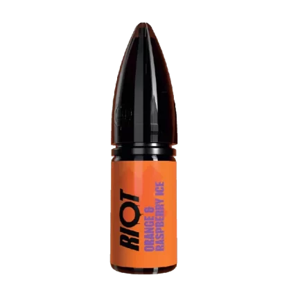 Riot X Nic Salt E-Liquid Orange & Raspberry Ice - Nicotine Strength#20mg>10mg>5mg (9D5E9F)