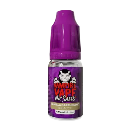 Vanilla Cappuccino Nic Salt by Vampire Vape - 20mg (Discontinued) - Vapeshop Co
