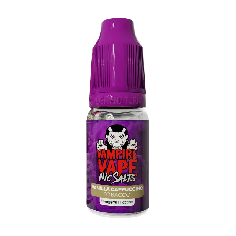 Vanilla Cappuccino Nic Salt by Vampire Vape - 20mg (Discontinued) - Vapeshop Co