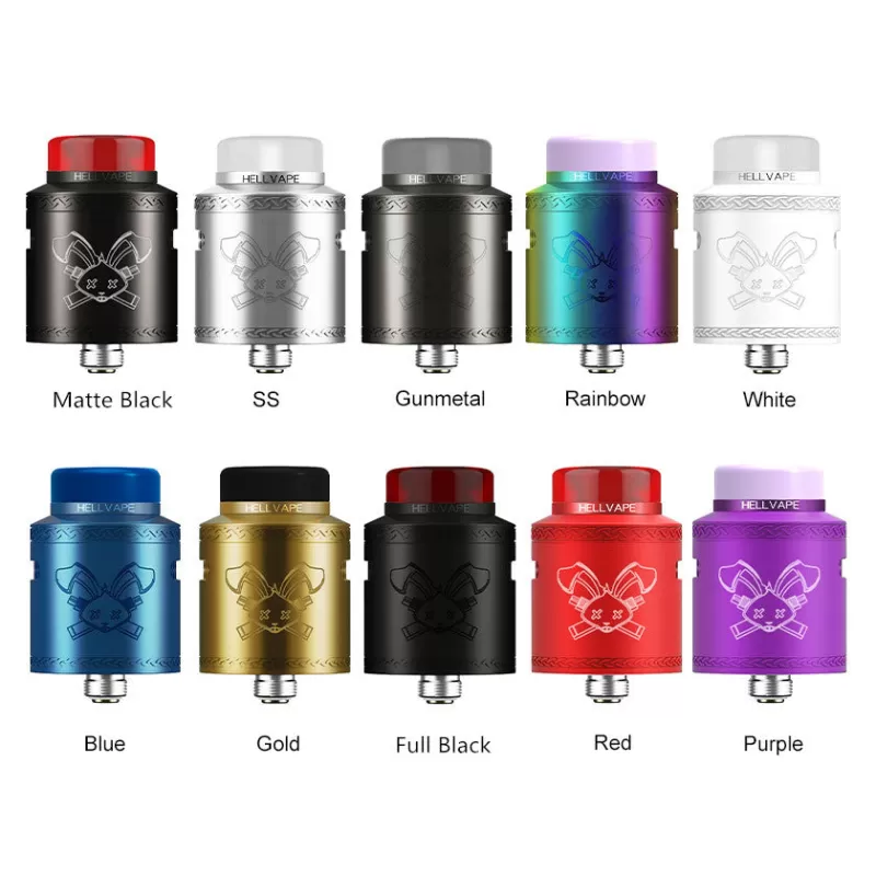 Hellvape Dead Rabbit V2 RDA Atomizer - Black