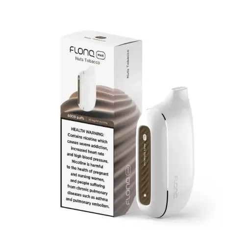 FLONQ MAX RECHARGEABLE DISPOSABLE VAPES (6,000PUFFS) - 20 mg / Mixberries - Image 3