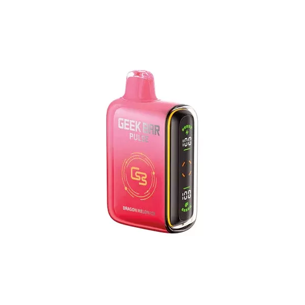 Geek Bar Pulse Disposable Vape – 9000 Puffs – Dragon Melon Ice - Option#Outside Ontario>Ontario