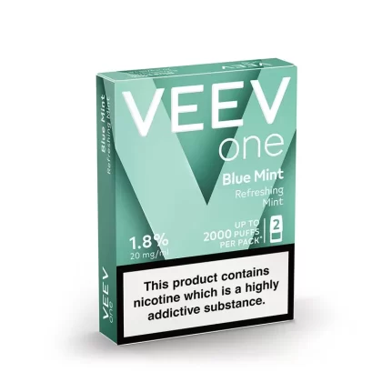 VEEV ONE Blue Mint Pods (2 Pack) - Nicotine Strength#20mg