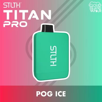 STLTH TITAN PRO Disposable Vape – Pog Ice