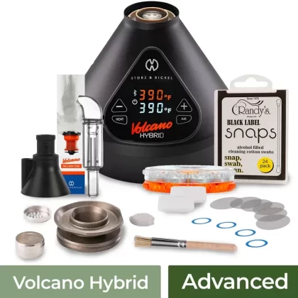 Volcano Hybrid Advanced Vaporizer Kit - Green, Onyx