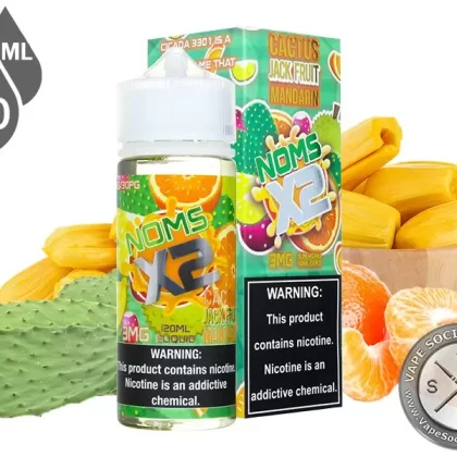 Cactus Jackfruit Mandarin NOMS X2 120ml