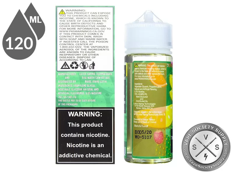 Cactus Jackfruit Mandarin NOMS X2 120ml - Image 3
