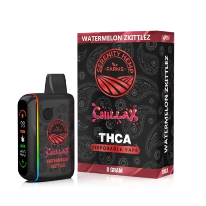 Serenity Hemp Chillax THCA Disposable Vape 8g