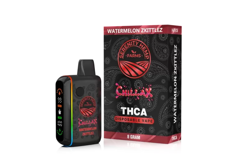 Serenity Hemp Chillax THCA Disposable Vape 8g