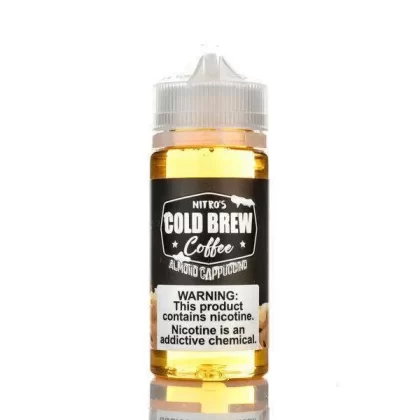 Almond Cappuccino by Nitro's Cold Brew Coffee 100ML - 0MG
