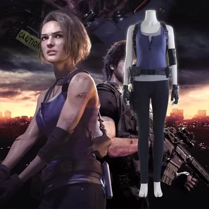 Resident Evil Style Cosplay Costume Jill Valentine Costume