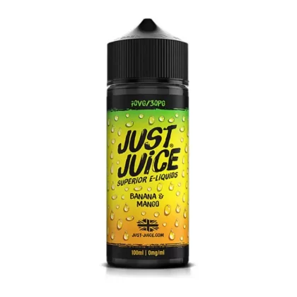 Just Juice Banana & Mango E-Liquid Shortfill - Vapestreams Co