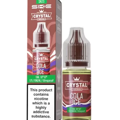 Cola Ice Nic Salt E-Liquid - Crystal Original - 10mg - PG 50%