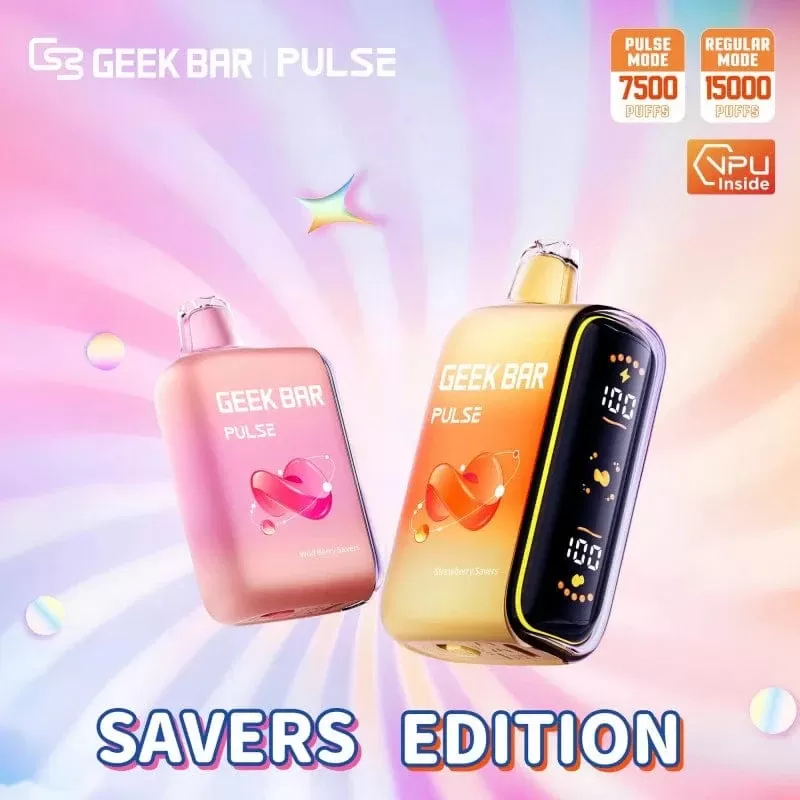 Geek Bar Pulse 15000 Disposable Vape (5%, 15000 Puffs) - B-Burst, Berry Bliss - Image 3