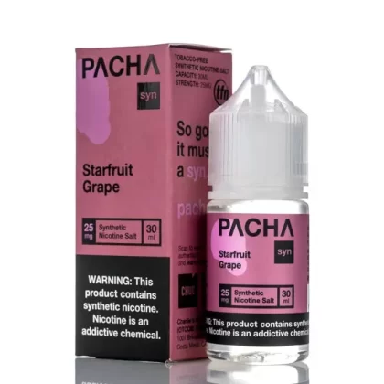 Pachamama Syn Salts - Starfruit Grape - 30ml - 25mg