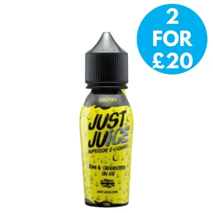 0mg Just Juice ICE 50ml Shortfill (70VG/30PG) - Vape Co